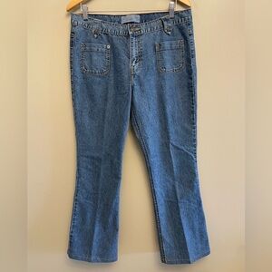 Levi's Y2K Vintage 2003 Blue Straight Leg Jeans Classic Denim Size 12